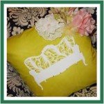 3 spray paint pillow