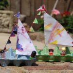 egg carton boat