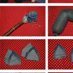 step by step DIY sock stick horse