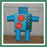 0 robot blue