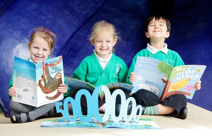 5 million – grinning children!
