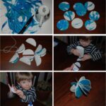 making paper baubles