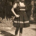 Weekly Photo: Past times (My mother with her “rock”)