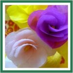 crepe flowers