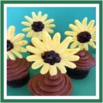 flower cupcake