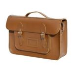 brown satchel with handle  batchel real leather  handmade in UK  cambridge satchels