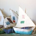 paper mache boat