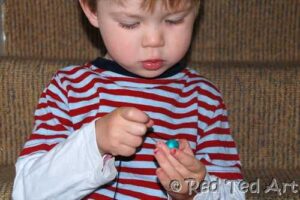 bead threading for kids