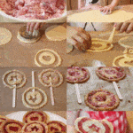 stained glass window biscuits