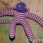 sock monkey pattern