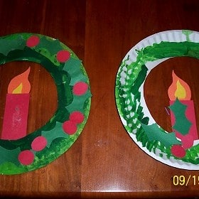 Christmas Crafts Paper plates - Red Ted Art's Blog