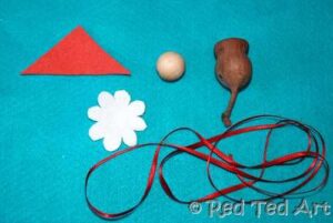christmas gumnut craft