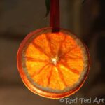 how to dry orange slices