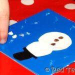 Christmas card making kids
