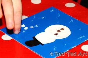 Christmas card making kids Christmas card making kids