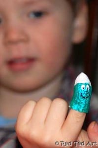 Smurf crafts