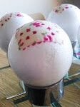fabric bauble ornaments