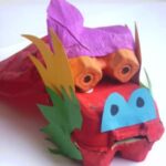 chinese new year craft dragon