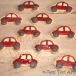 cars party cookies