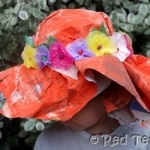 newspaper bonnet