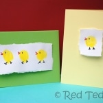 easter chick card