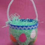 recycled easter basket