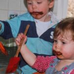 chocolate easter nests