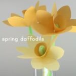 spring crafts daffodils