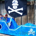 diy cardboard ship