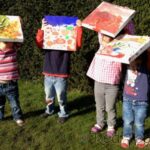 painting with kids