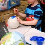 paper mache solar system