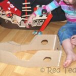 cardboard pirate ship