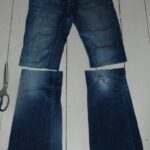 upcycled jeans project