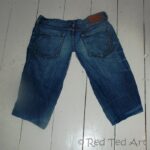 upcycled jeans project