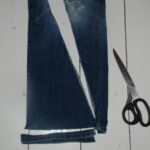 upcycled jeans project