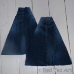 upcycled jeans project