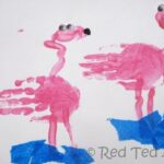 flamingo craft for kids