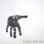 handprint crafts alphabet