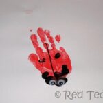 ladybug handprints