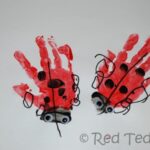ladybug handprints