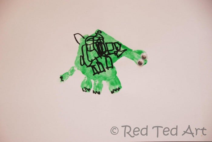 handprint turtle