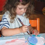 toddler painting