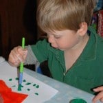 preschooler handprints