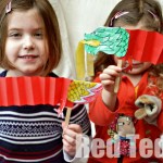 Chinese New Years Craft for Kids with free printable