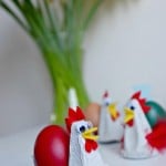 Chicken Egg Cups - a simple upcycled craft idea