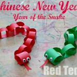 Chinese New Year crafts for kids - year of the Snake