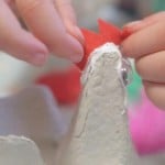 Egg Carton Hens - Egg Cups