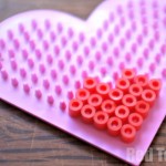 Hama Bead Heart