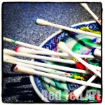 Q-Tip Painting - a simple and quick arty activity to set up for your kids to explore