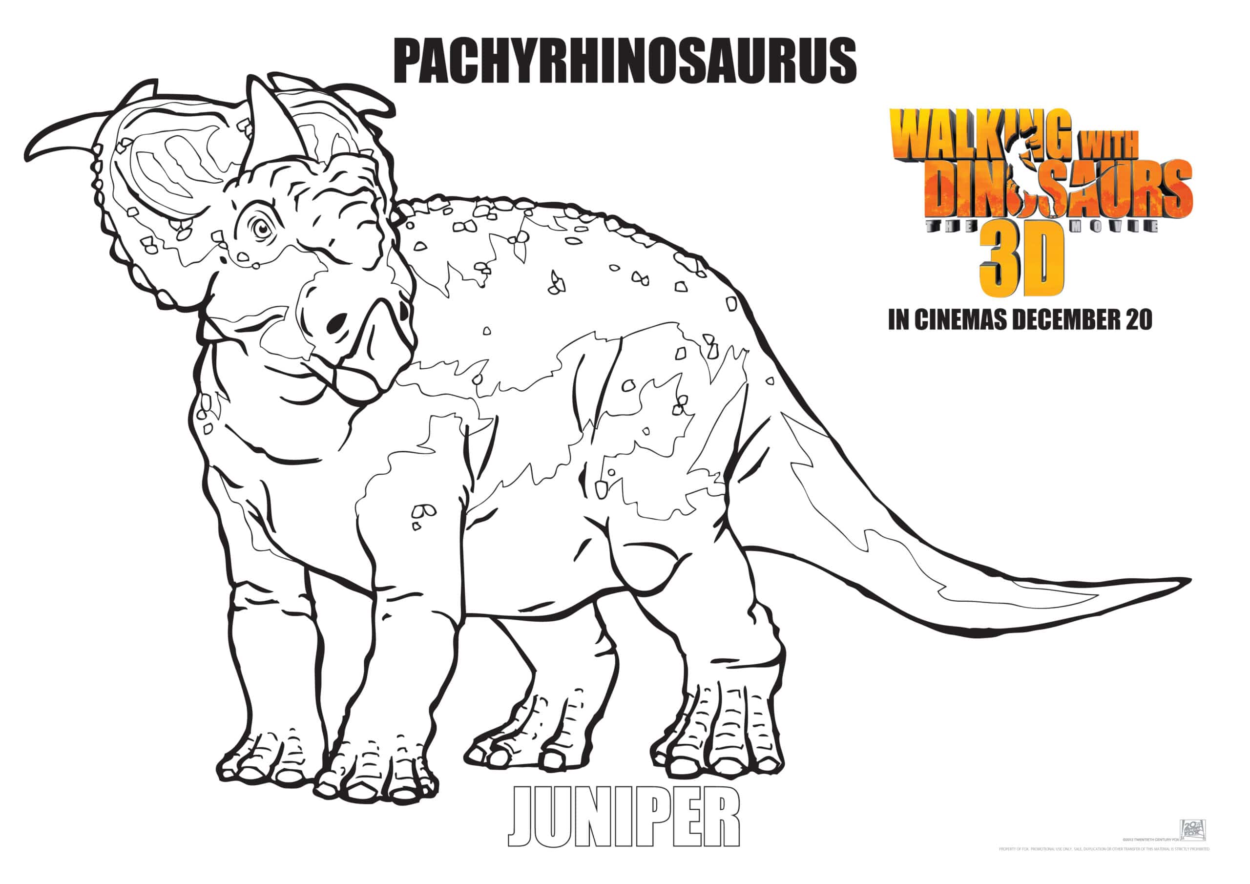 walking with dinosaurs pachyrhinosaurus coloring pages - photo #8